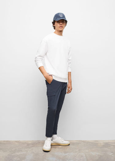 Cotton cargo trousers